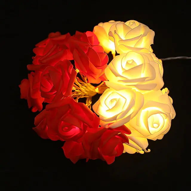 Lumini cu LED Rose