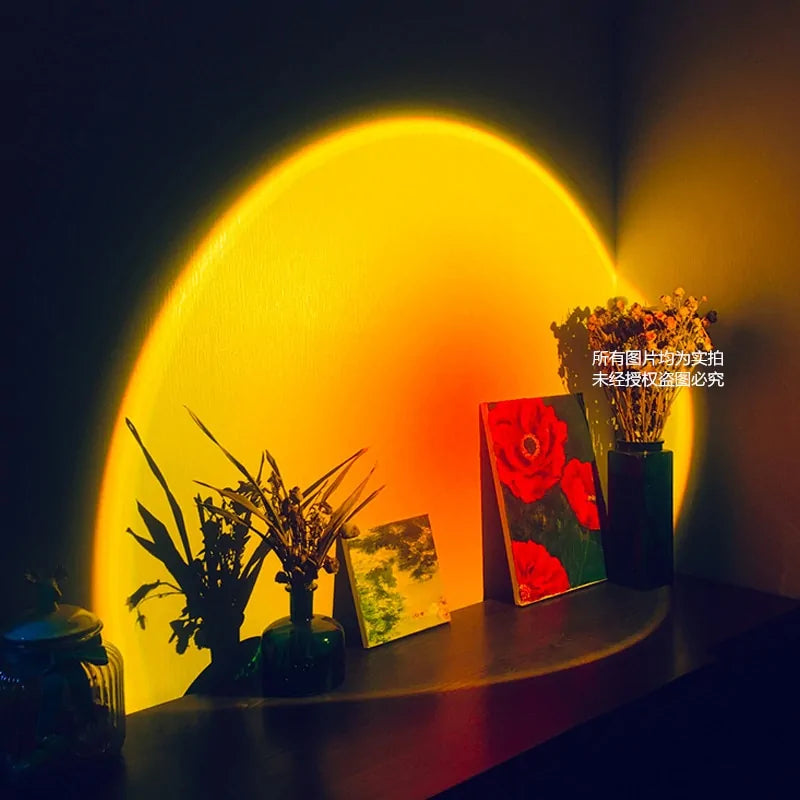 Sunset Rainbow LED Projector