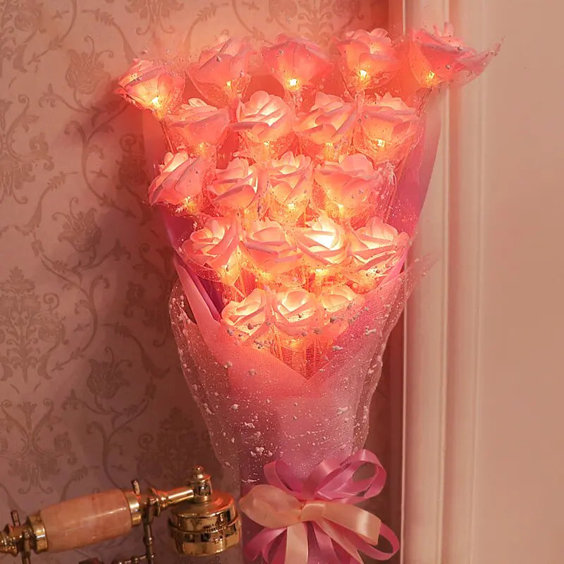 Lumini cu LED Rose