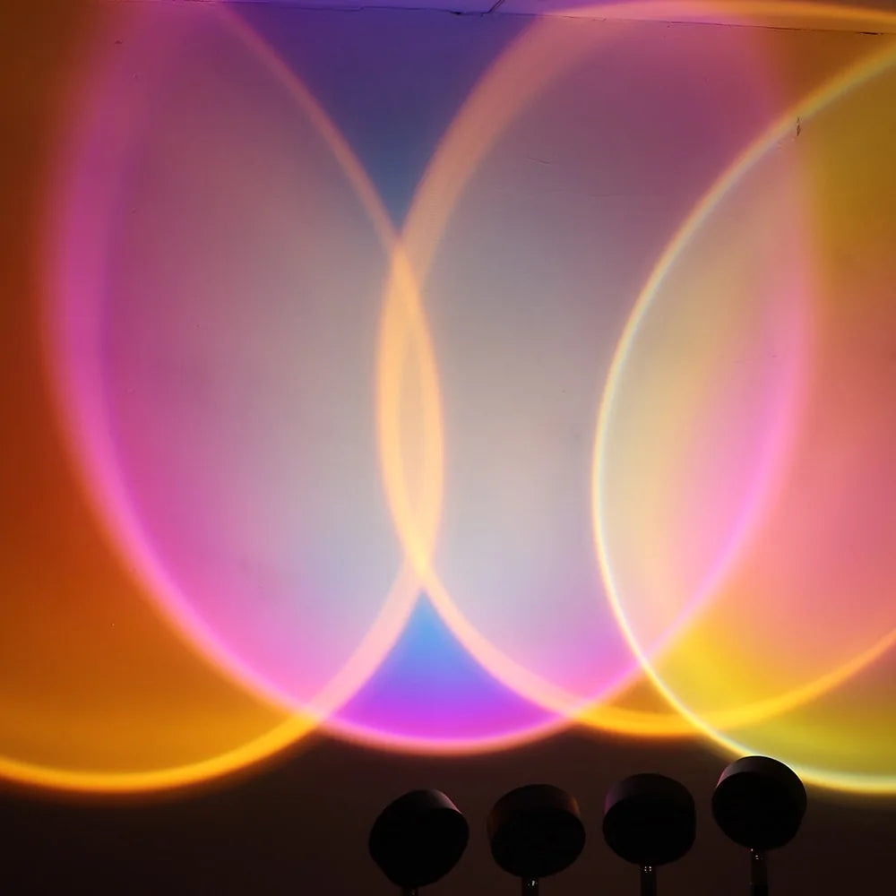 Sunset Rainbow LED Projector